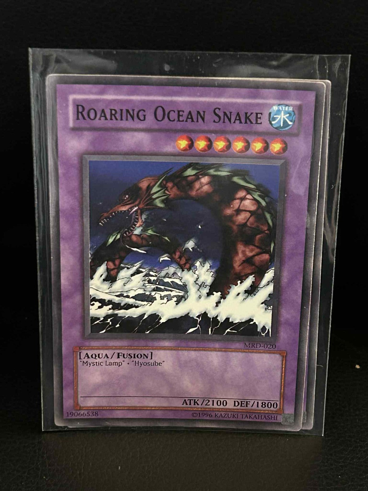 Roaring Ocean Snake - MRD-020 - Common - Unlimited Edition Metal Raiders Yu-Gi-O