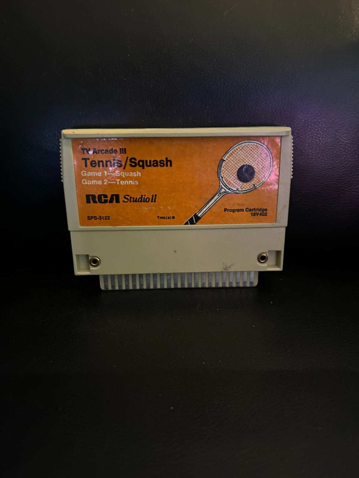 Tennis / Squash für das RCA Studio II Videospiel