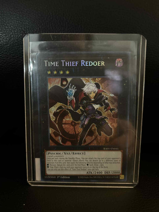 Time Thief Redoer - RA01-EN041 - Secret Rare - 1st Edition 25th Anniversary Rari