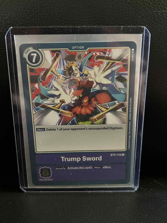Trump Sword - BT2-110 - R Release Special Booster Ver.1.0 Digimon Lightly Played