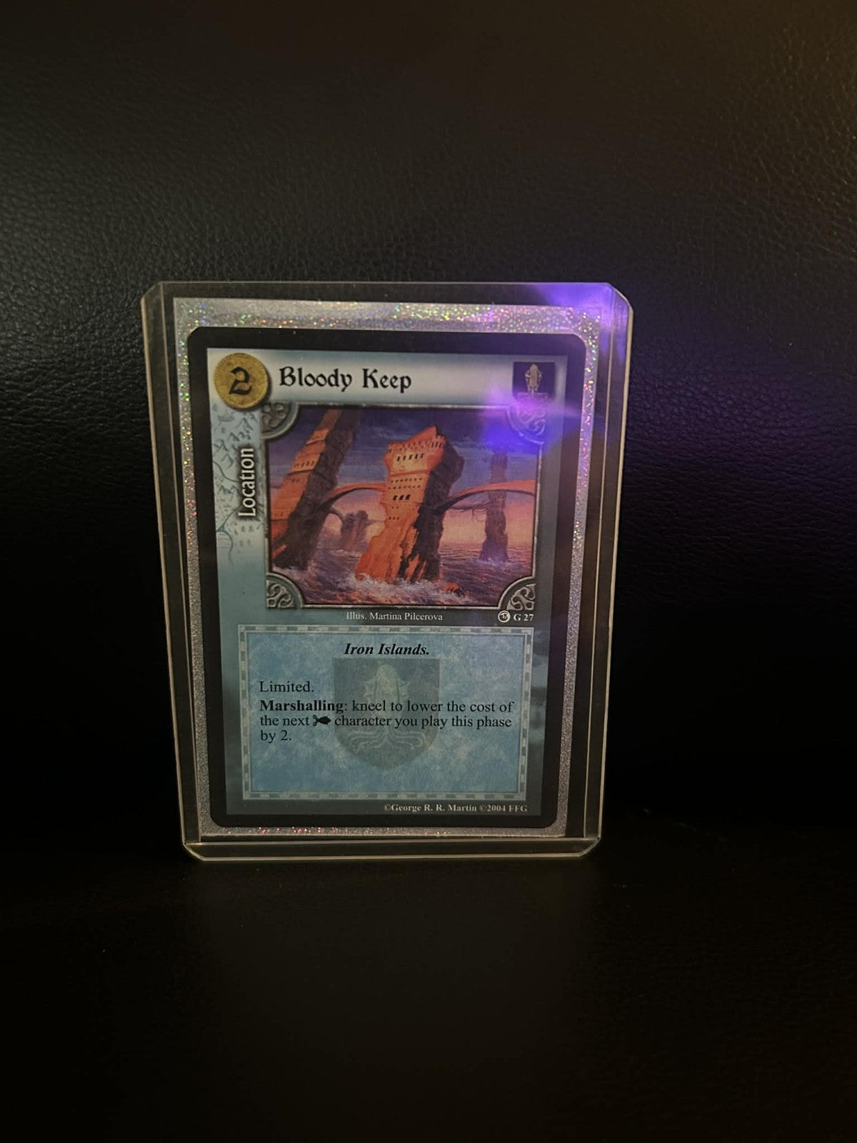 Bloody Keep #G27 Ice & Fire Premium Starter A Game of Thrones Lightly Played