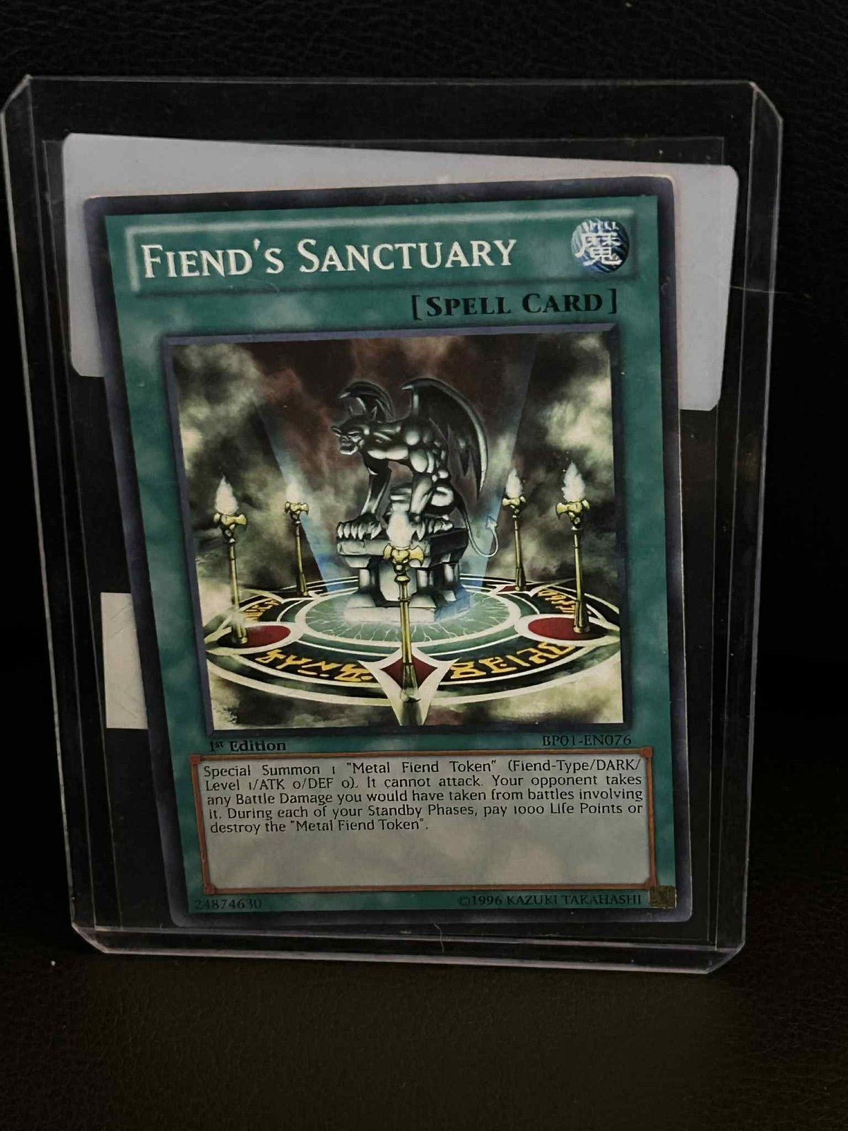 Fiend's Sanctuary - BP01-EN076 - Starfoil Rare - 1st Edition Battle Pack: Epic D