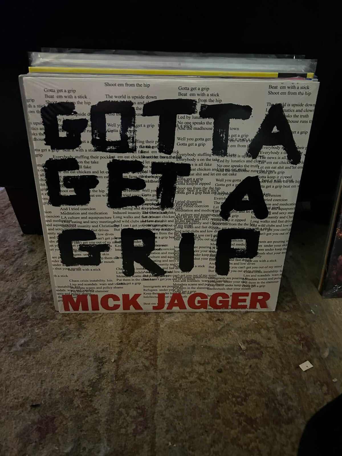 Gotta Get a Grip by Jagger, Mick (Tonträger, 2017) Versiegeltes Vinyl