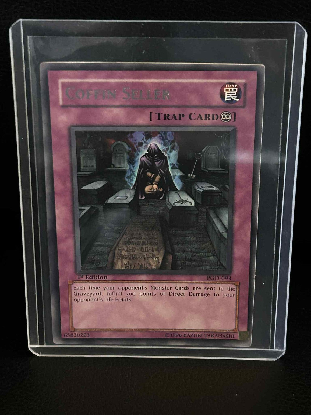 Coffin Seller - PGD-093 - Rare - Unlimited Edition Pharaonic Guardian Yu-Gi-Oh!