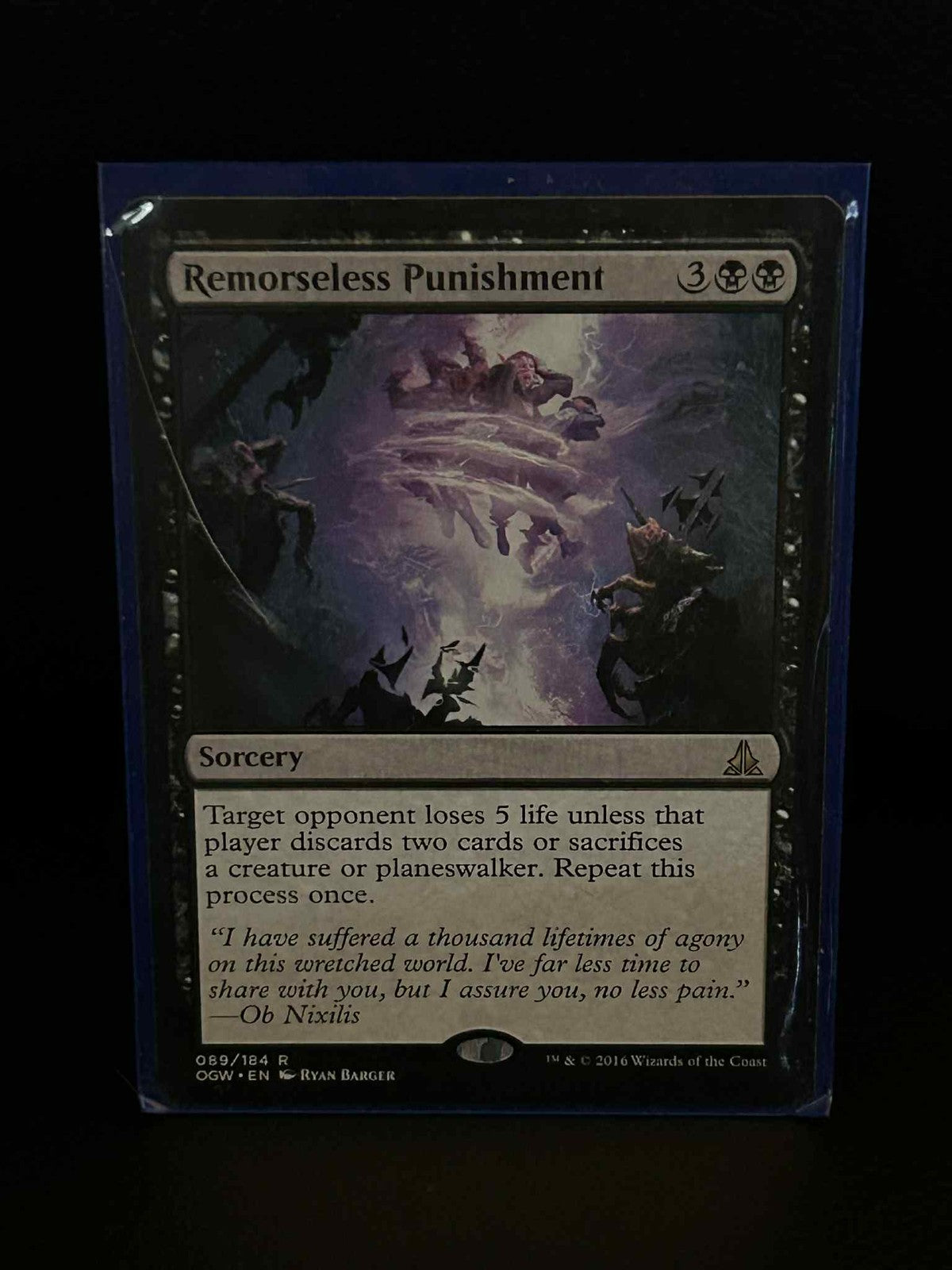 Remorseless Punishment Oath of the Gatewatch Magic: The Gathering Lightly Played