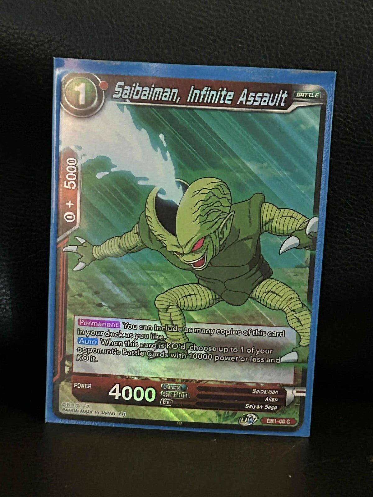 Saibaiman, Infinite Assault - EB1-06 - C - Foil Battle Evolution Booster Dragon