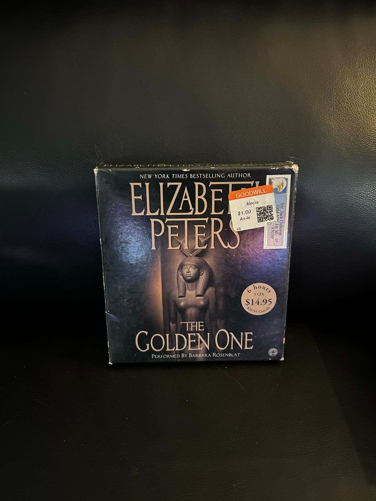 The Golden One von Elizabeth Peters Hörbuch