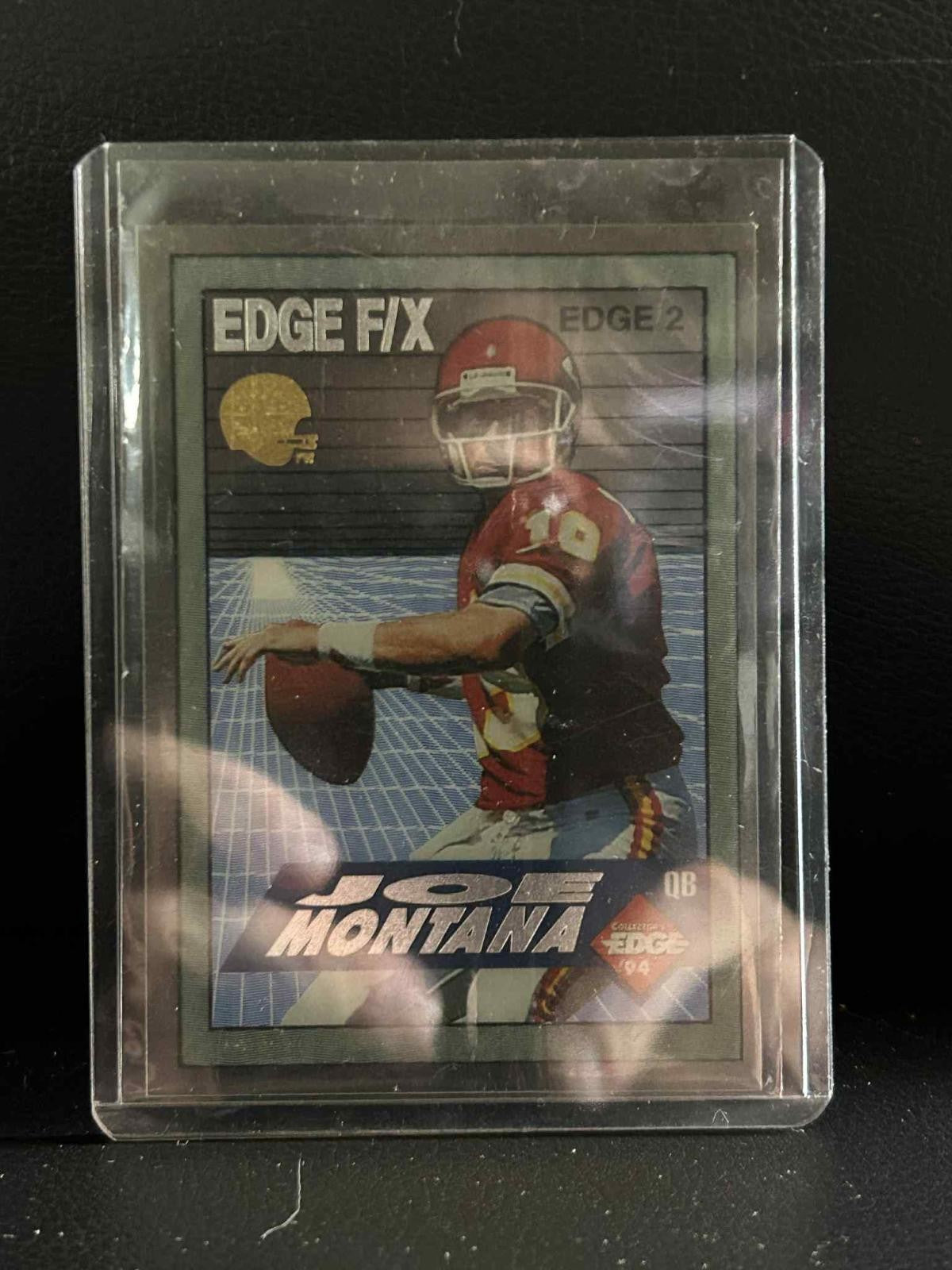 Joe Montana #2 | 1994 Collector's Edge FX Football Mode Sammelkarte