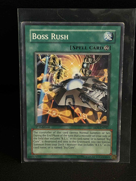 Boss Rush - EEN-EN047 - Common - 1st Edition Elemental Energy Yu-Gi-Oh! Moderate