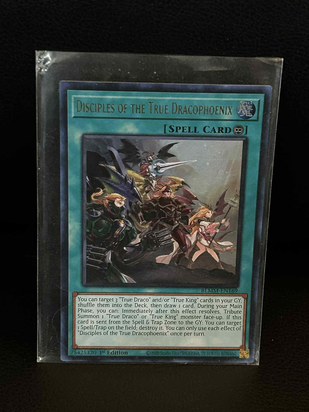 Disciples of the True Dracophoenix - BLMM-EN169 - Ultra Rare - 1st Edition Battl