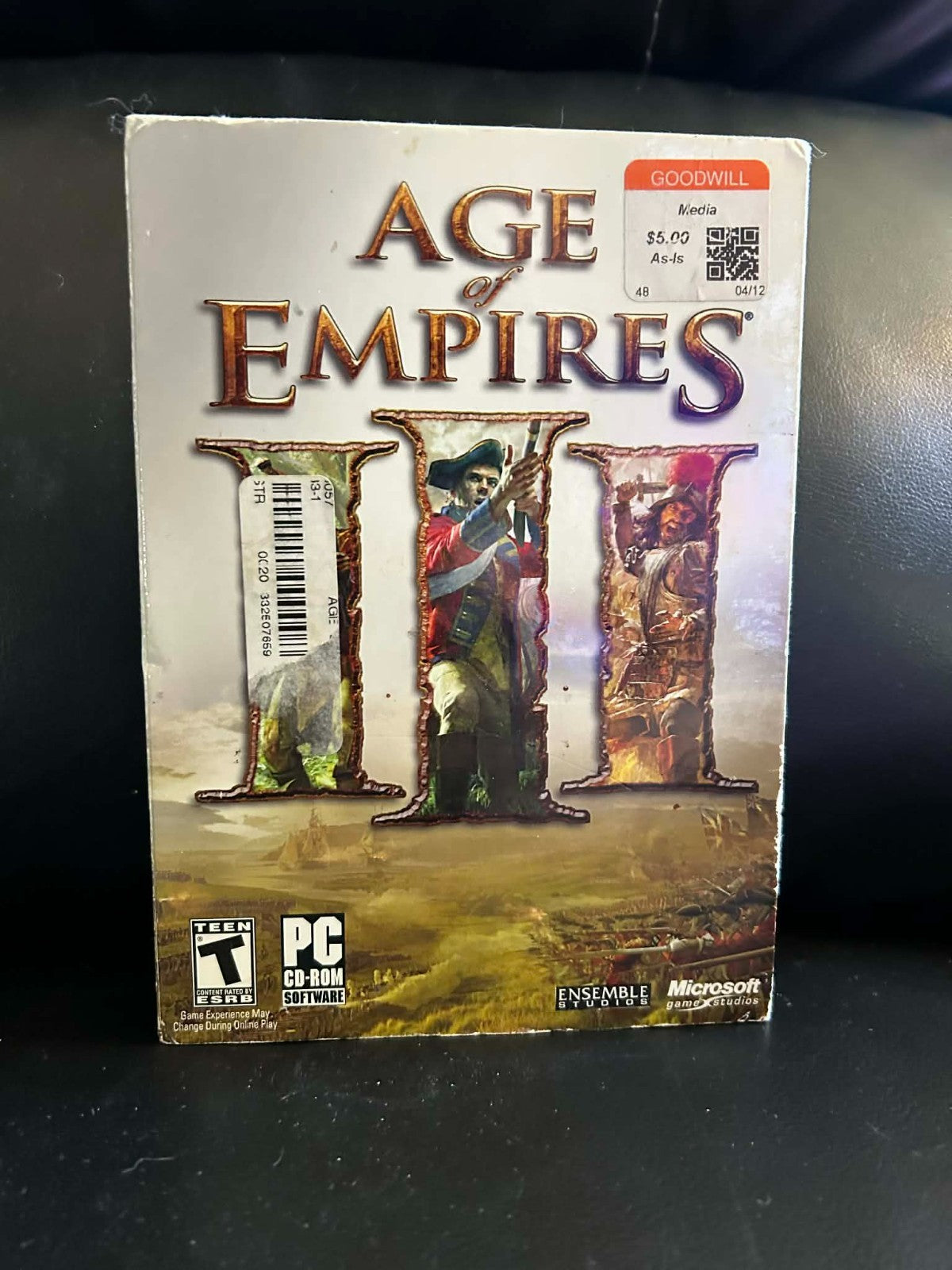 Age of Empires III PC-Spiel 2005 komplett mit Videospiel