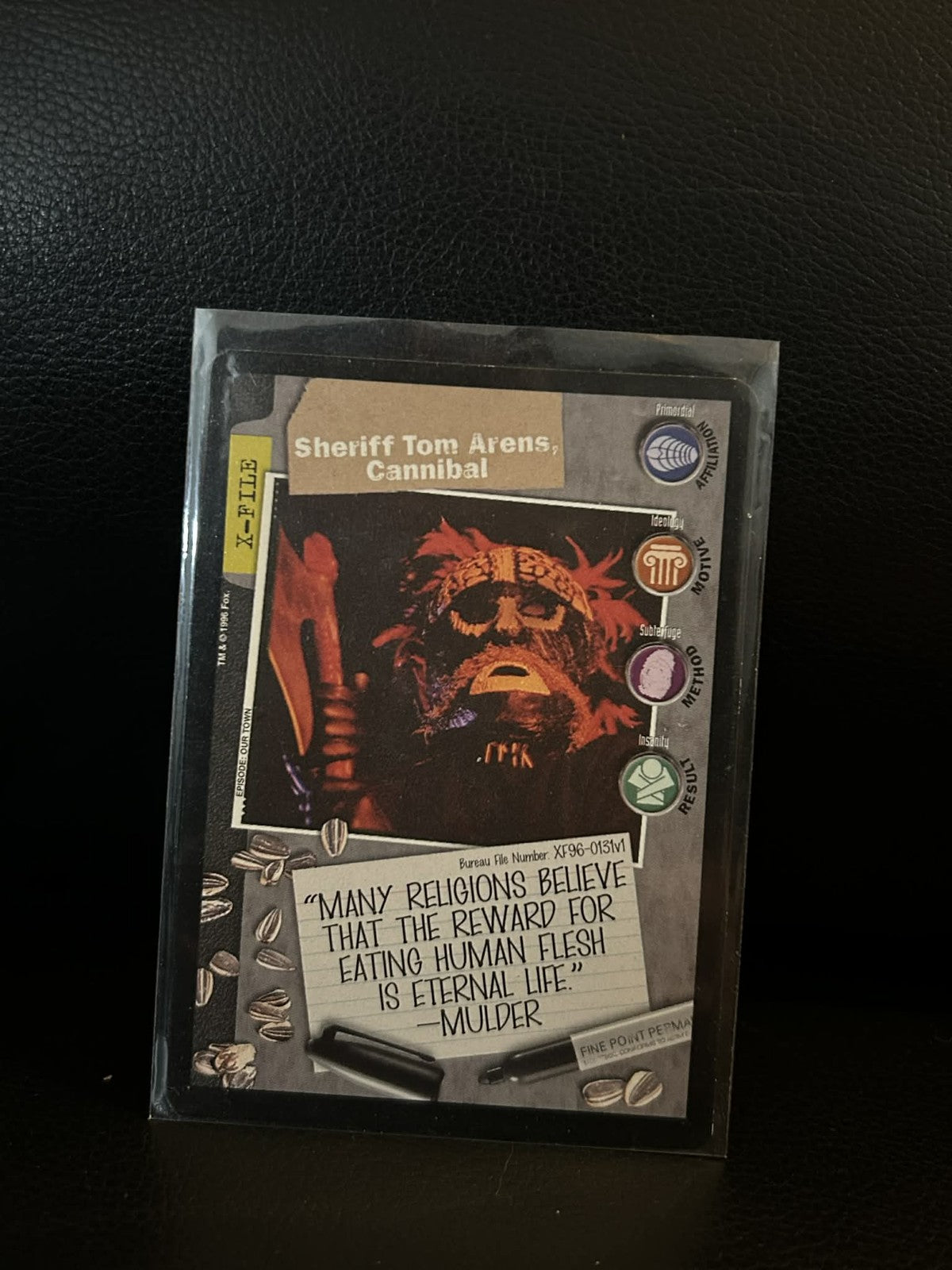 Sheriff Tom Arens, Cannibal Premier Edition X-Files Light Play
