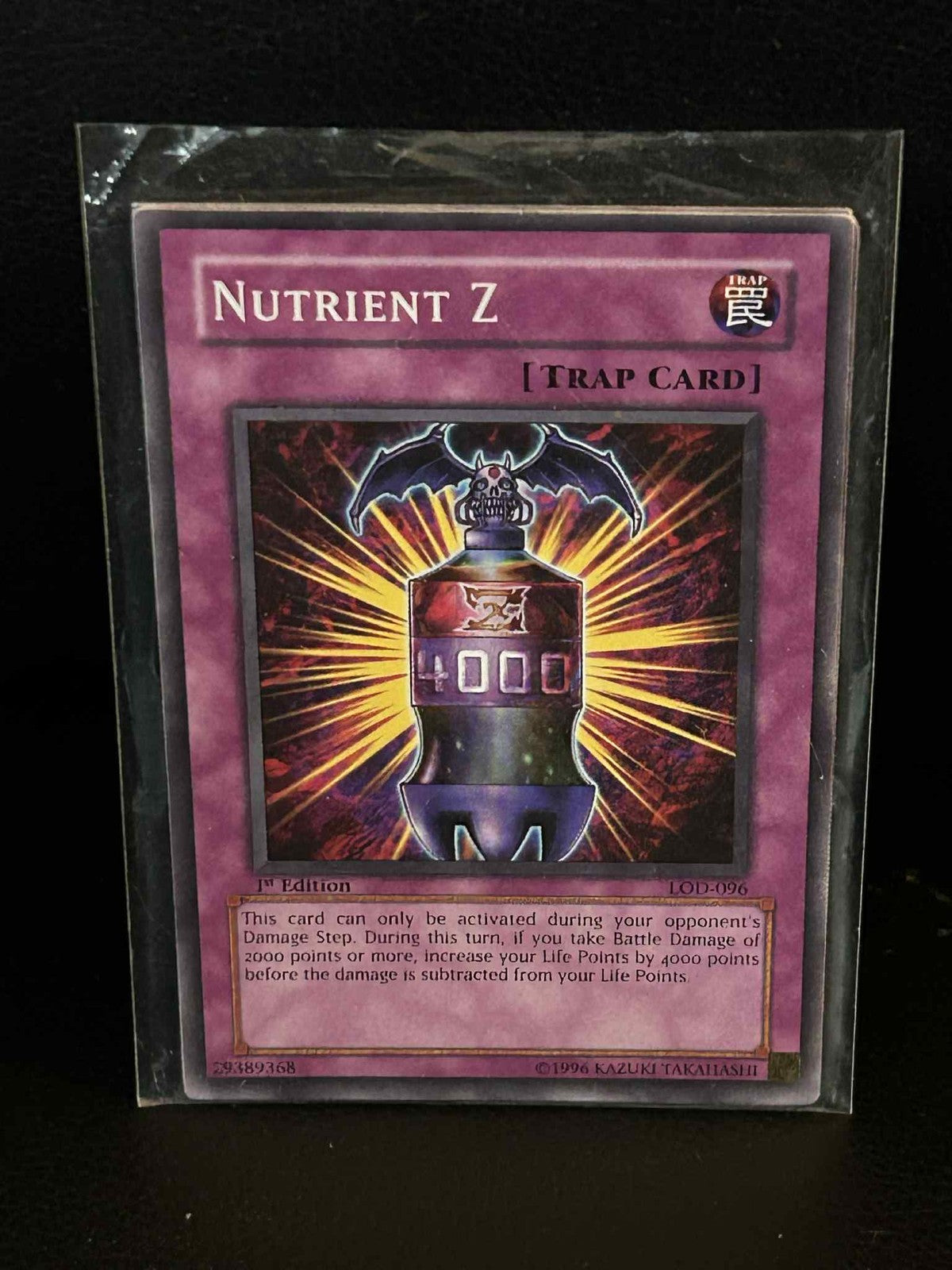Nutrient Z - LOD-096 - Common - 1st Edition Legacy of Darkness Yu-Gi-Oh! Moderat