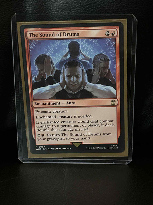 The Sound of Drums Commander: Universes Beyond: Doctor Who Magic: the Gathering
