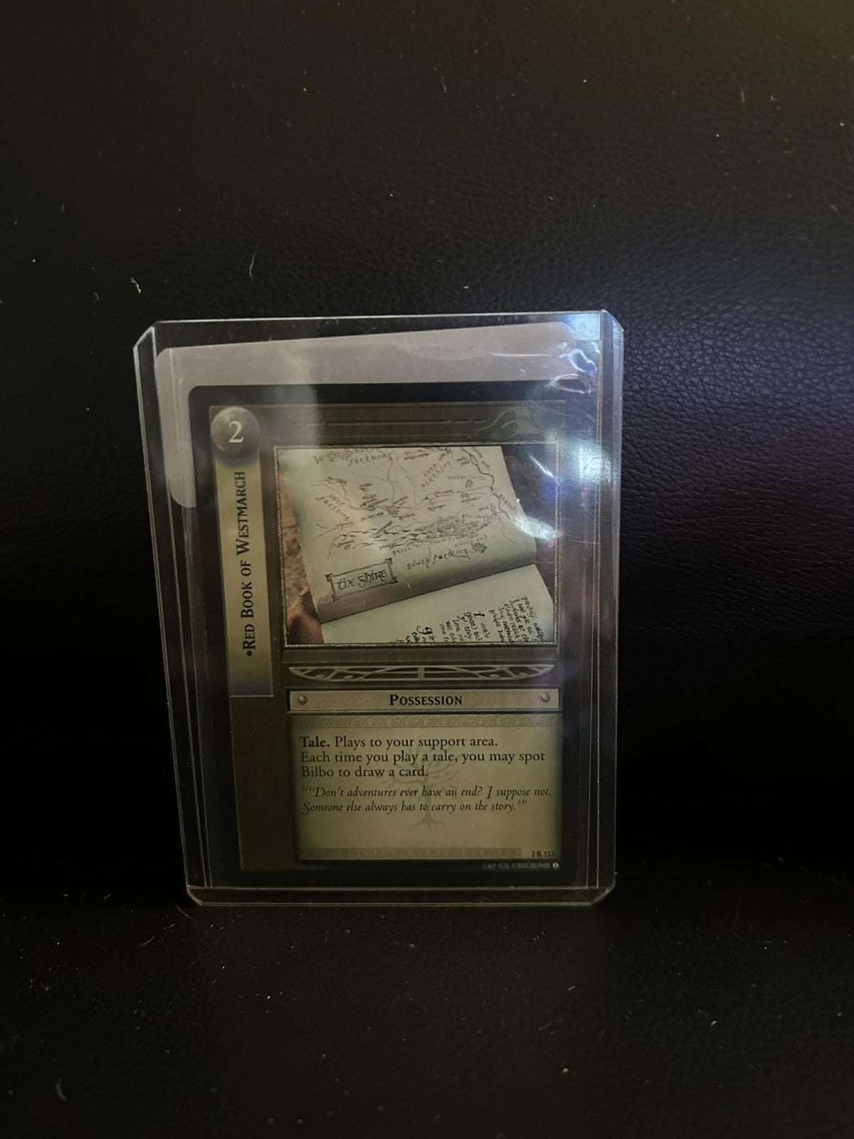 Red Book of Westmarch Mines of Moria Lord of the Rings Lightly Played Trading Card