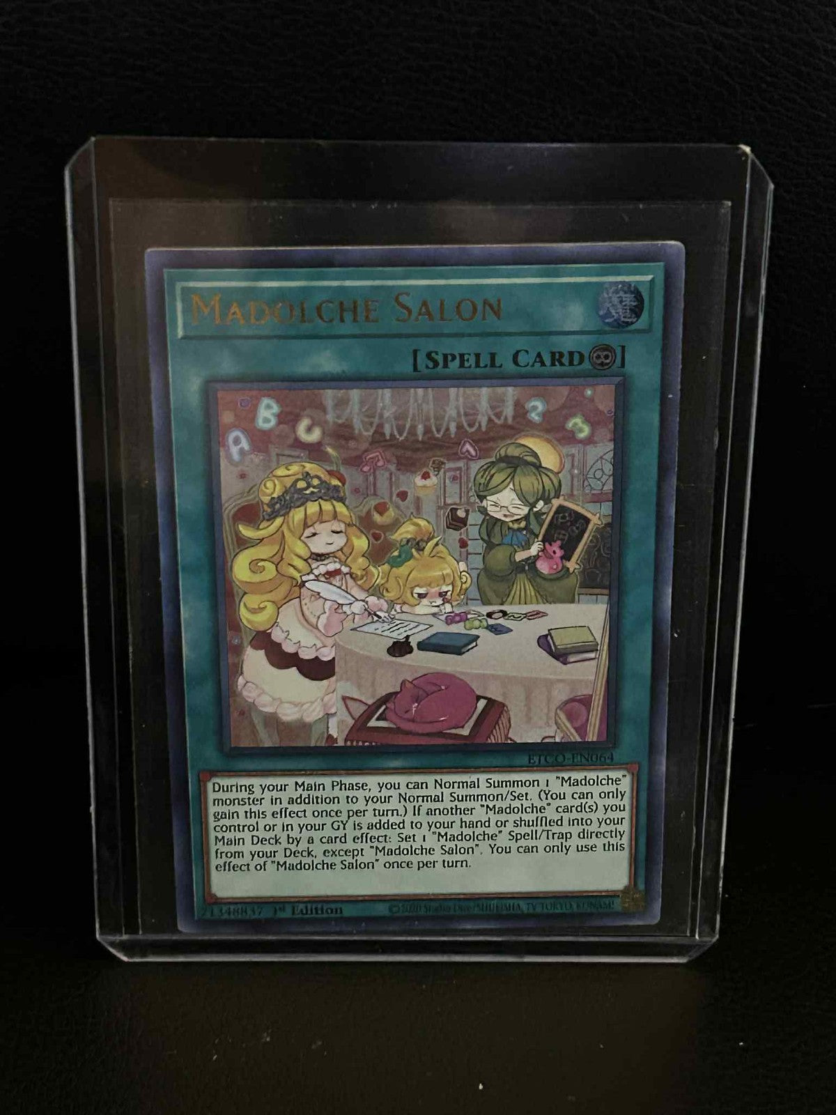 Madolche Salon - ETCO-EN064 - Ultra Rare - 1st Edition Eternity Code Yu-Gi-Oh! L
