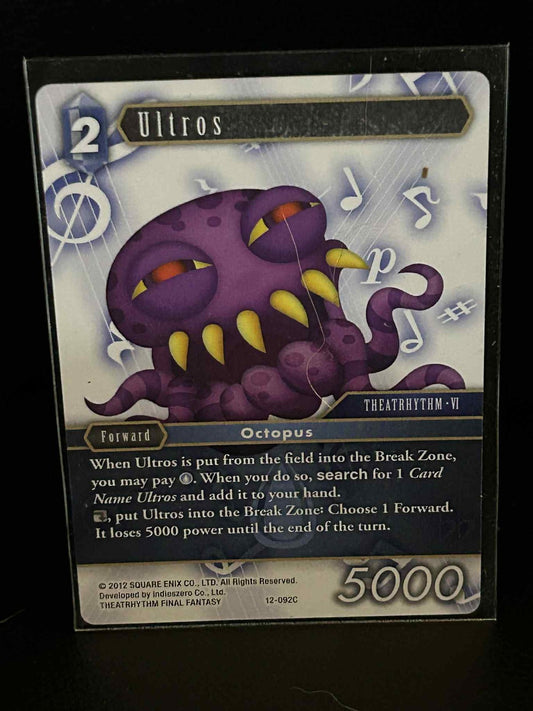 Ultros - 12-092C Opus XII: Crystal Awakening Final Fantasy Lightly Played