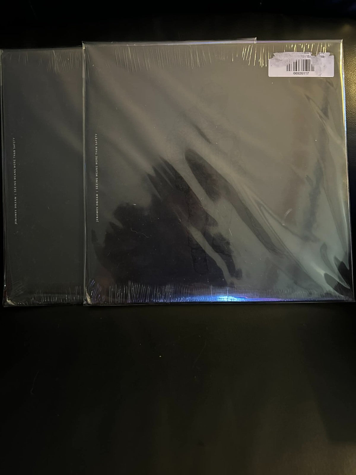 Jeromes Dream Seeing Means More Than Safety 10" Vinyl Schallplatte Neuauflage Versiegelt x2
