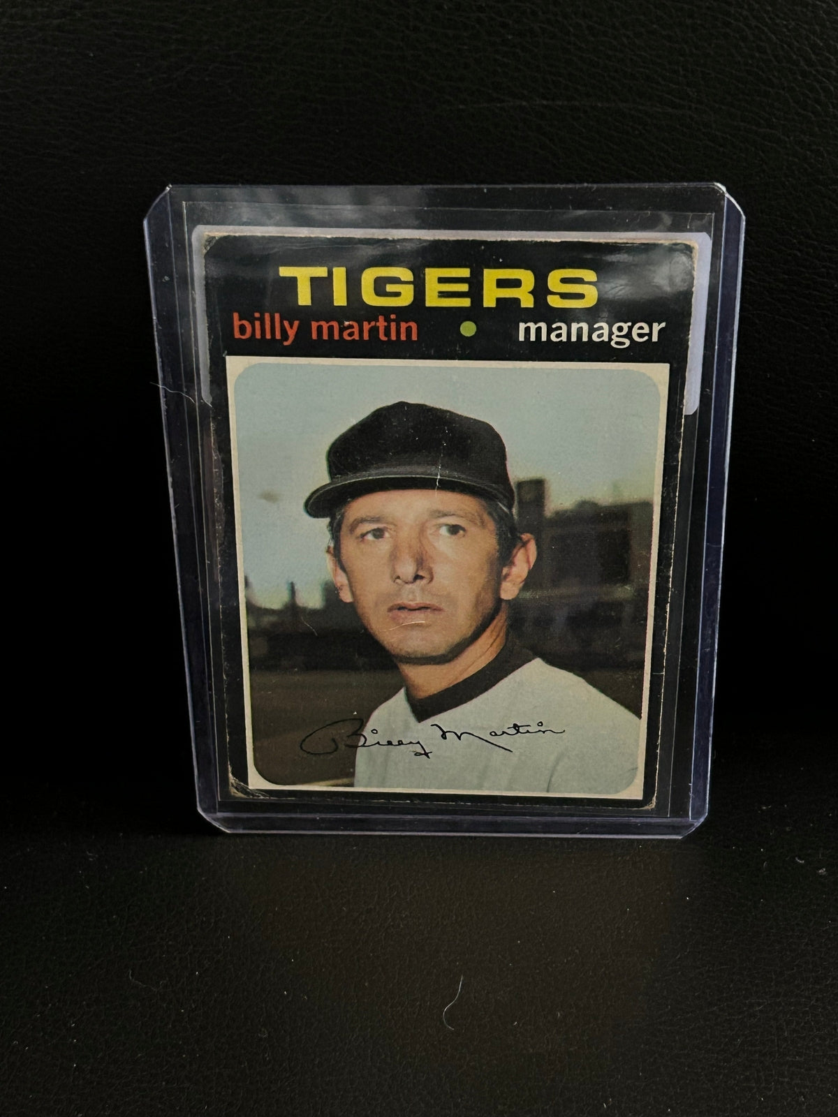 Billy Martin #208 | 1971 Topps Baseball