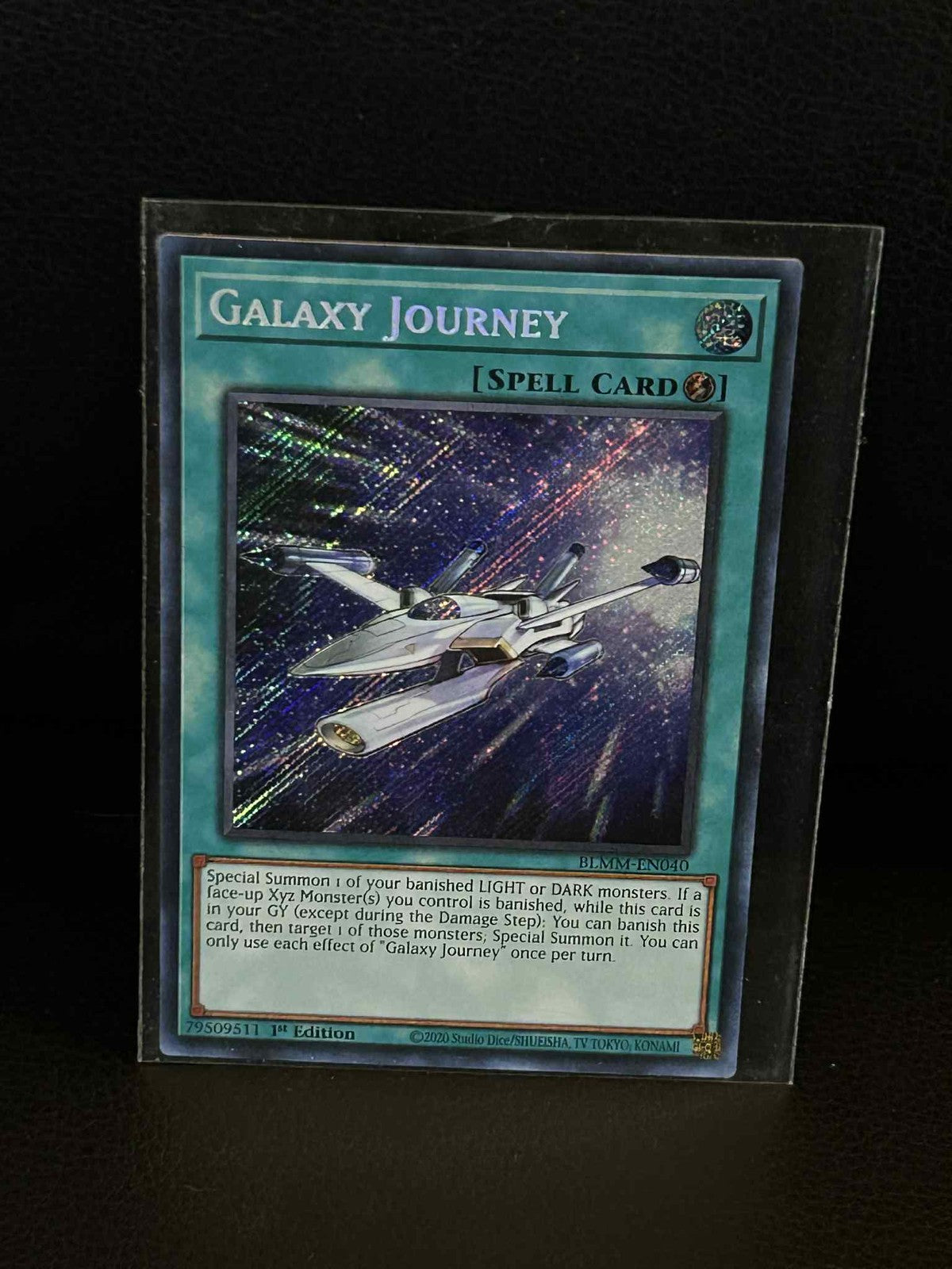 Galaxy Journey - BLMM-EN040 - Secret Rare - 1st Edition Battles of Legend: Monst