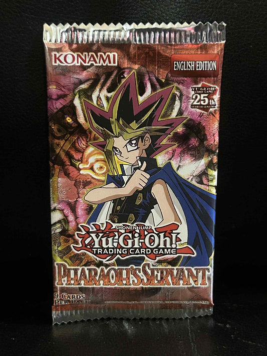 25th Anniversary: Pharaoh's Servant Booster Pack Brand New Sealed Yu-Gi-Oh!