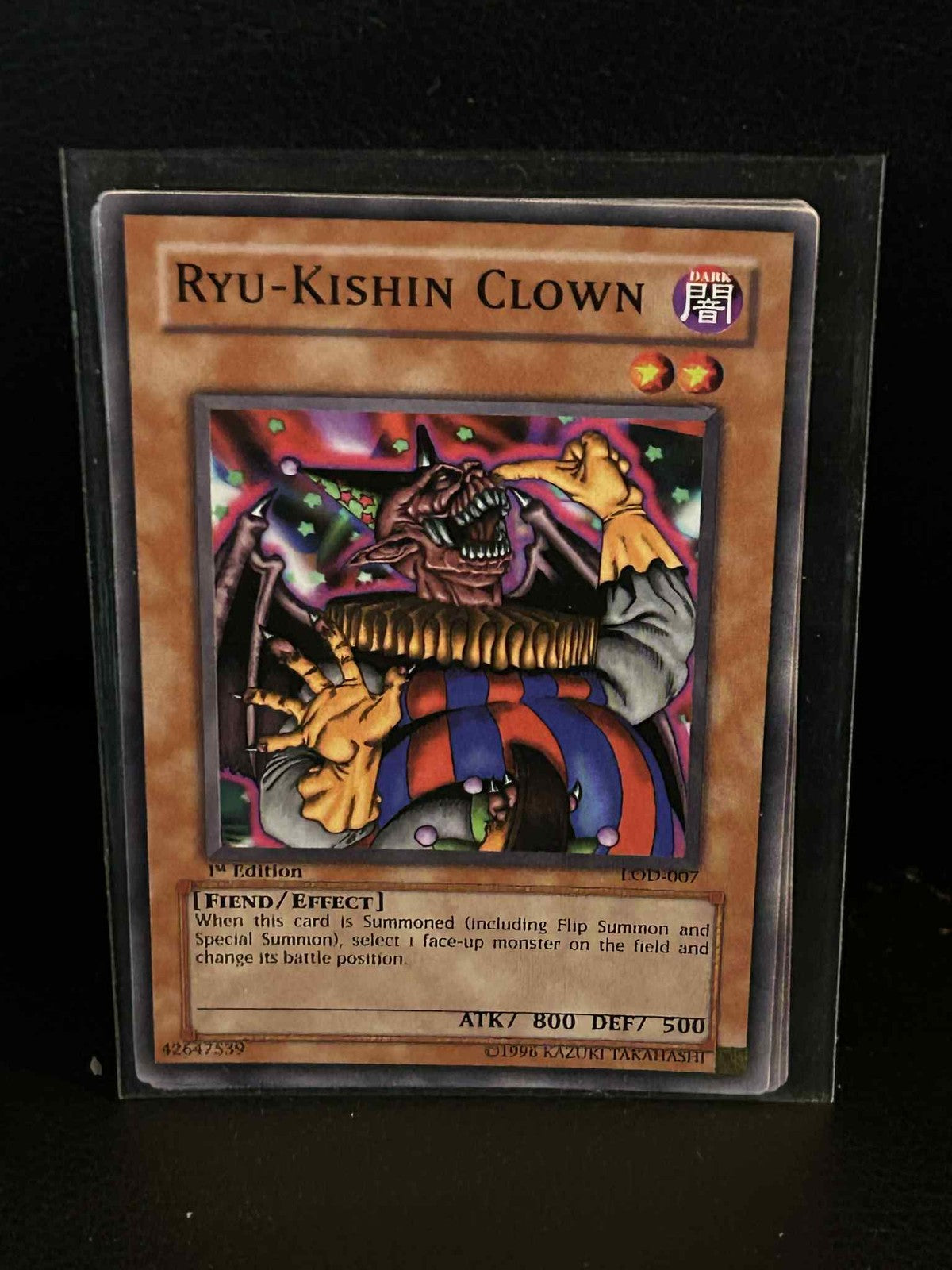 Ryu-Kishin Clown - LOD-007 - Common - 1st Edition Legacy of Darkness Yu-Gi-Oh! M
