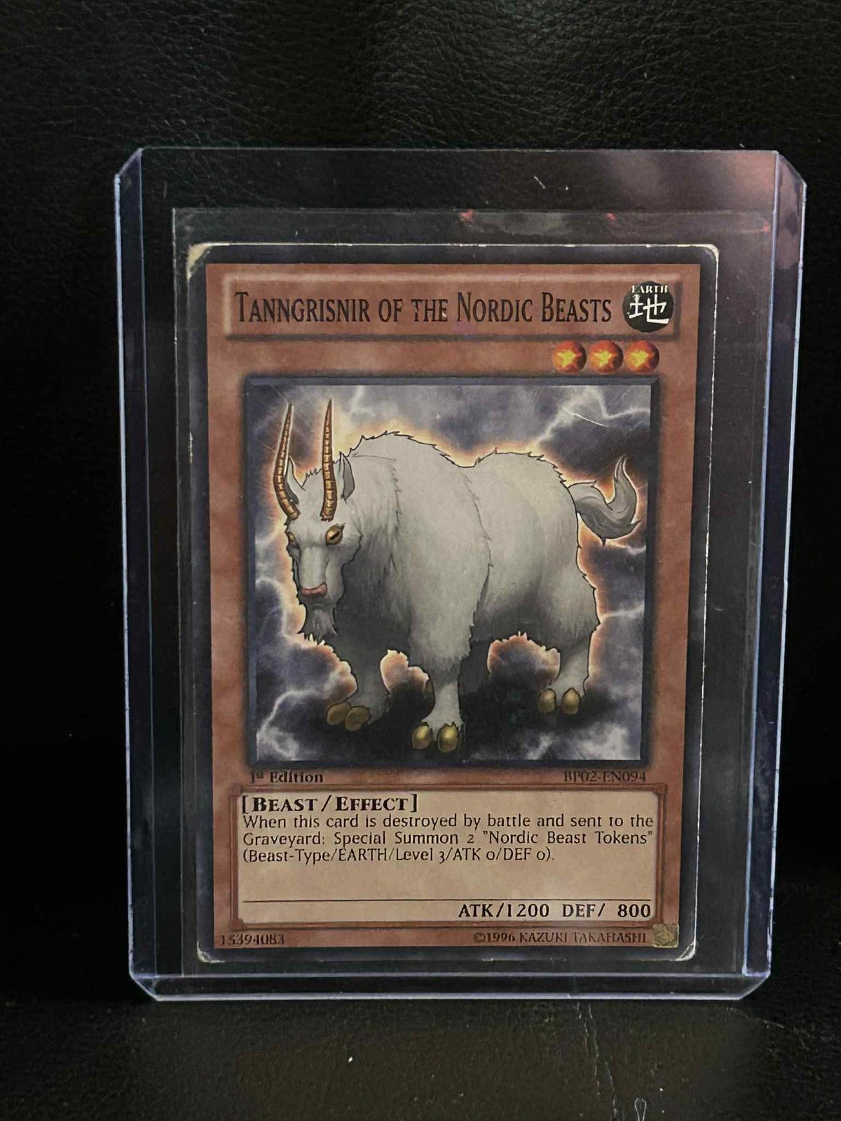 Tanngrisnir of the Nordic Beasts - BP02-EN094 - Mosaic Rare - 1st Edition Battle