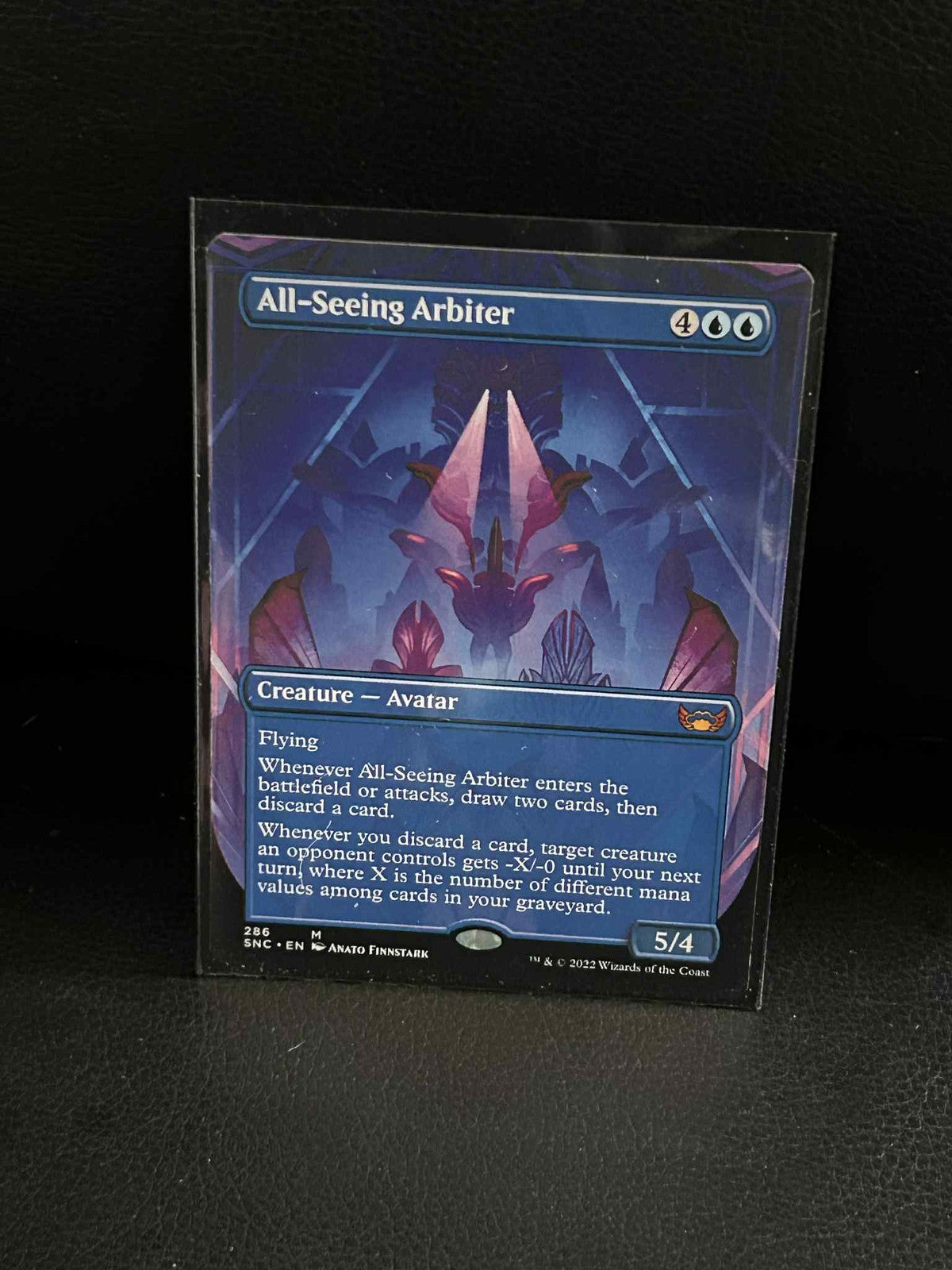 All-Seeing Arbiter - Borderless Streets of New Capenna Magic: the Gathering Ligh