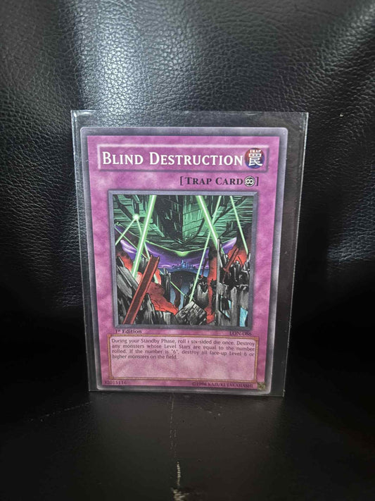 Blind Destruction - LON-086 - Common - 1st Edition Labyrinth of Nightmare Yu-Gi-