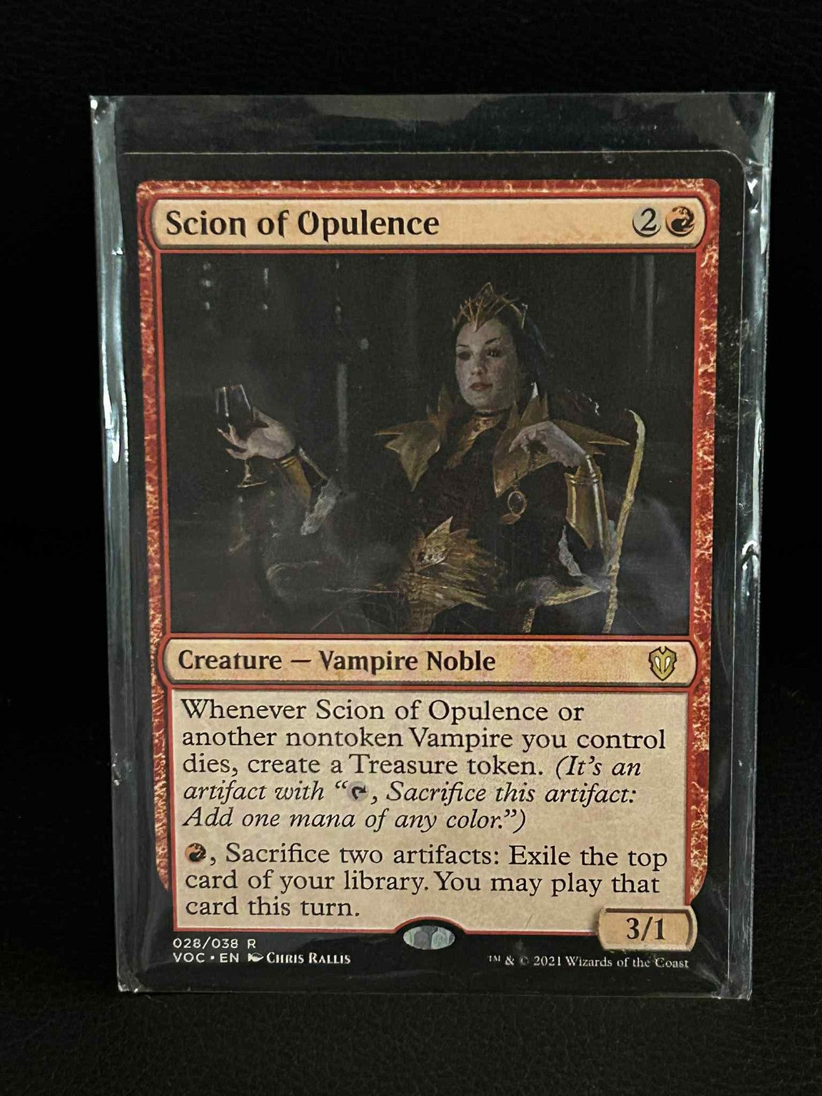 Scion of Opulence Commander: Innistrad: Crimson Vow Magic: The Gathering Lightly
