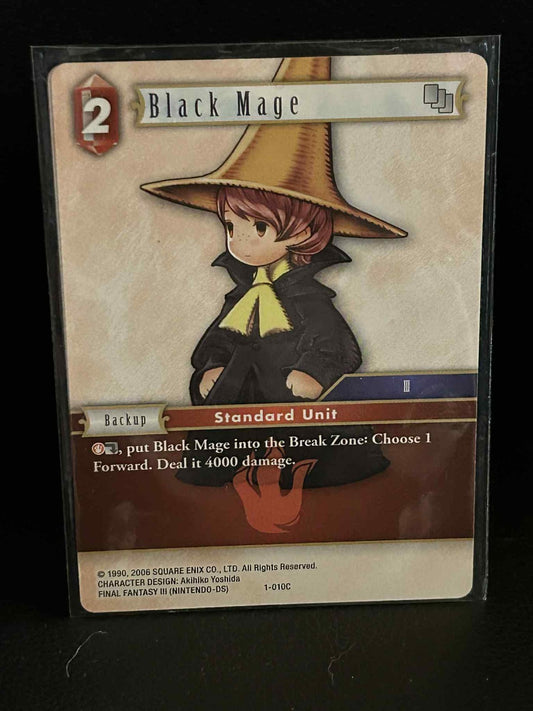 Black Mage - 1-010C Opus 1 Final Fantasy Lightly Played