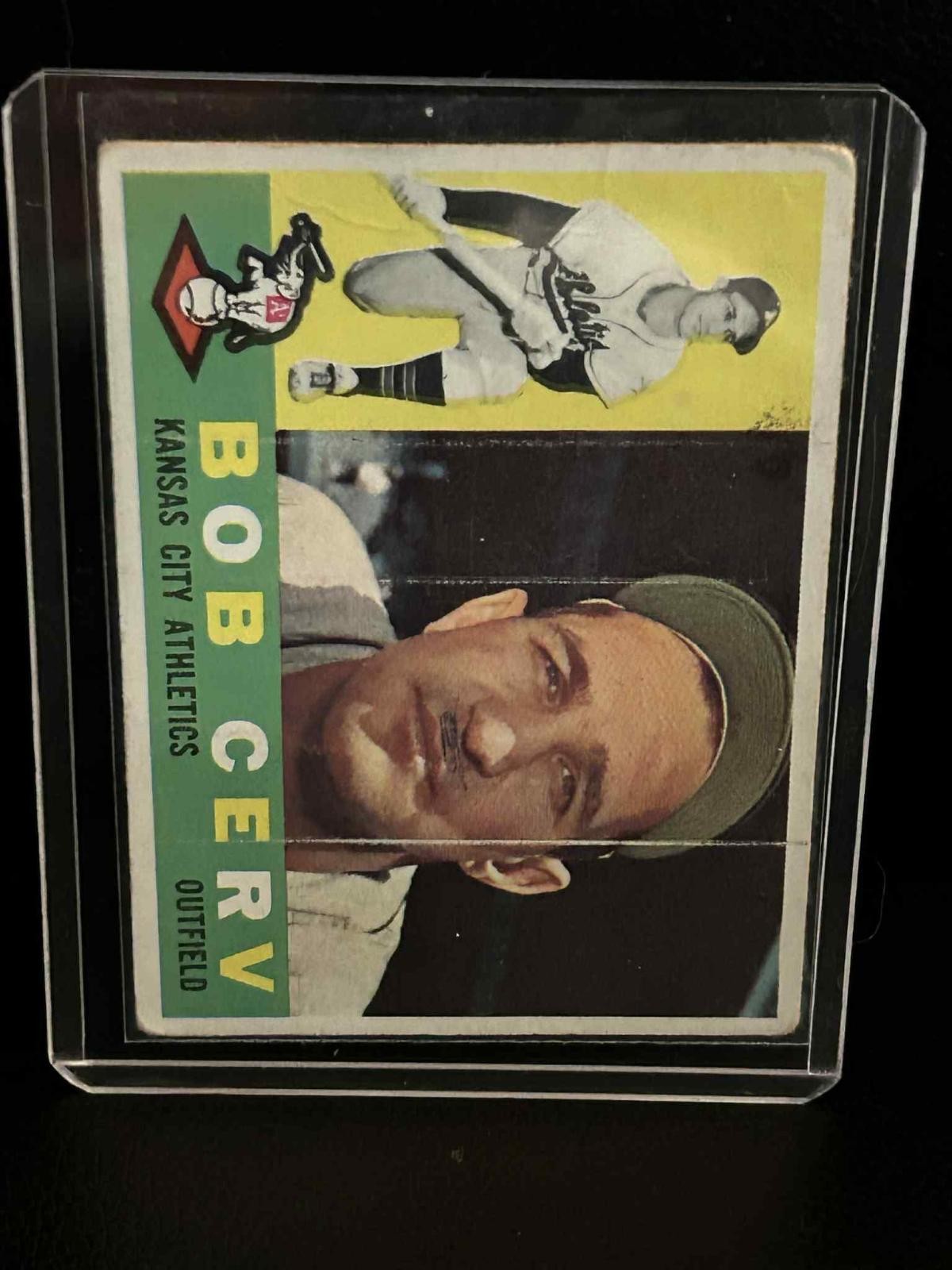 Bob Cerv #415 | 1960 Topps 1960 Topps Baseball Leicht bespielte Sammelkarte