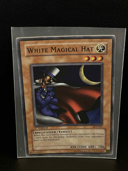 White Magical Hat - SDJ-021 - Common - 1st Edition Starter Deck: Joey Yu-Gi-Oh!