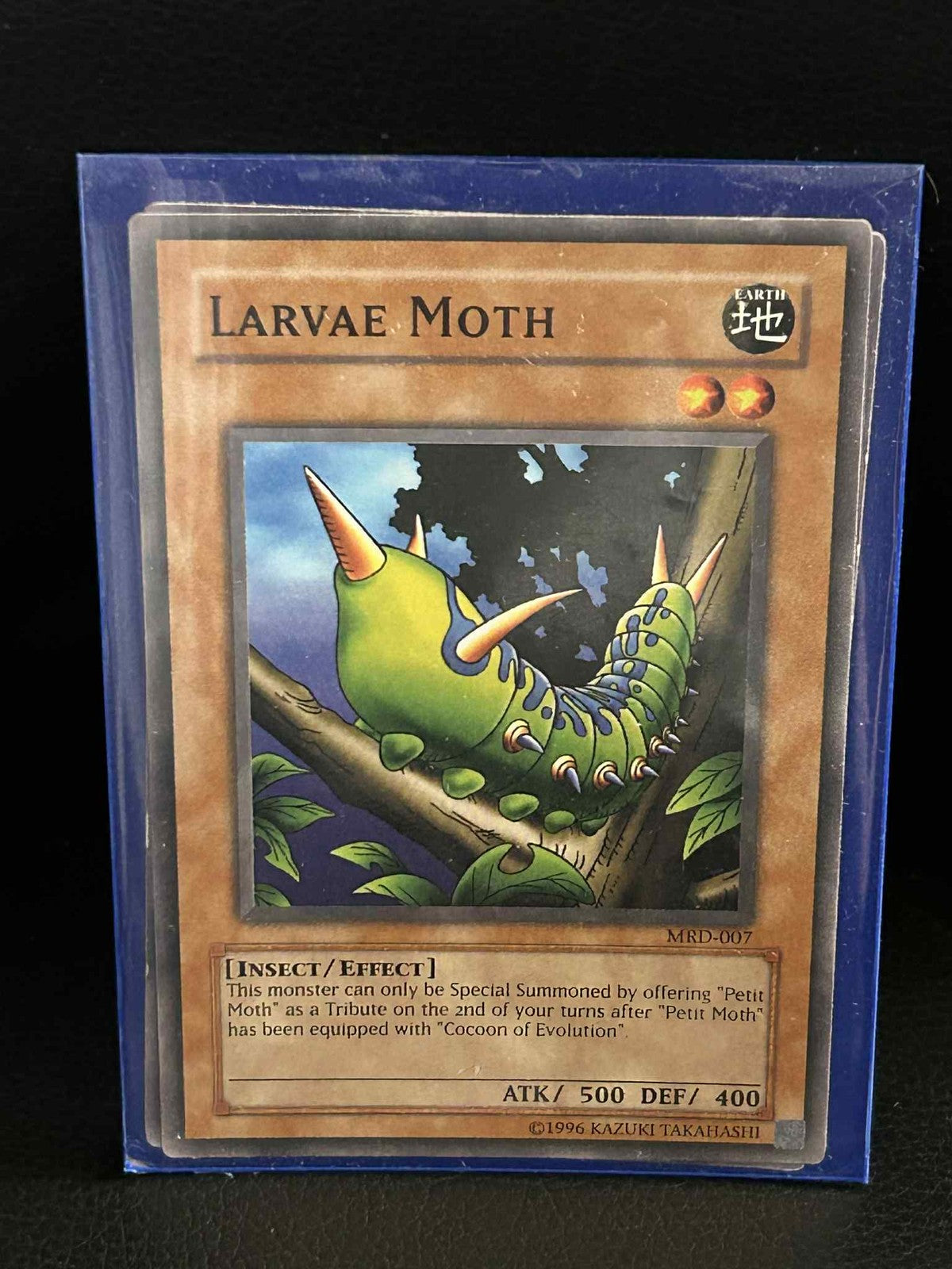 Larvae Moth - MRD-007 - Common - Unlimited Edition Metal Raiders Yu-Gi-Oh! Moder