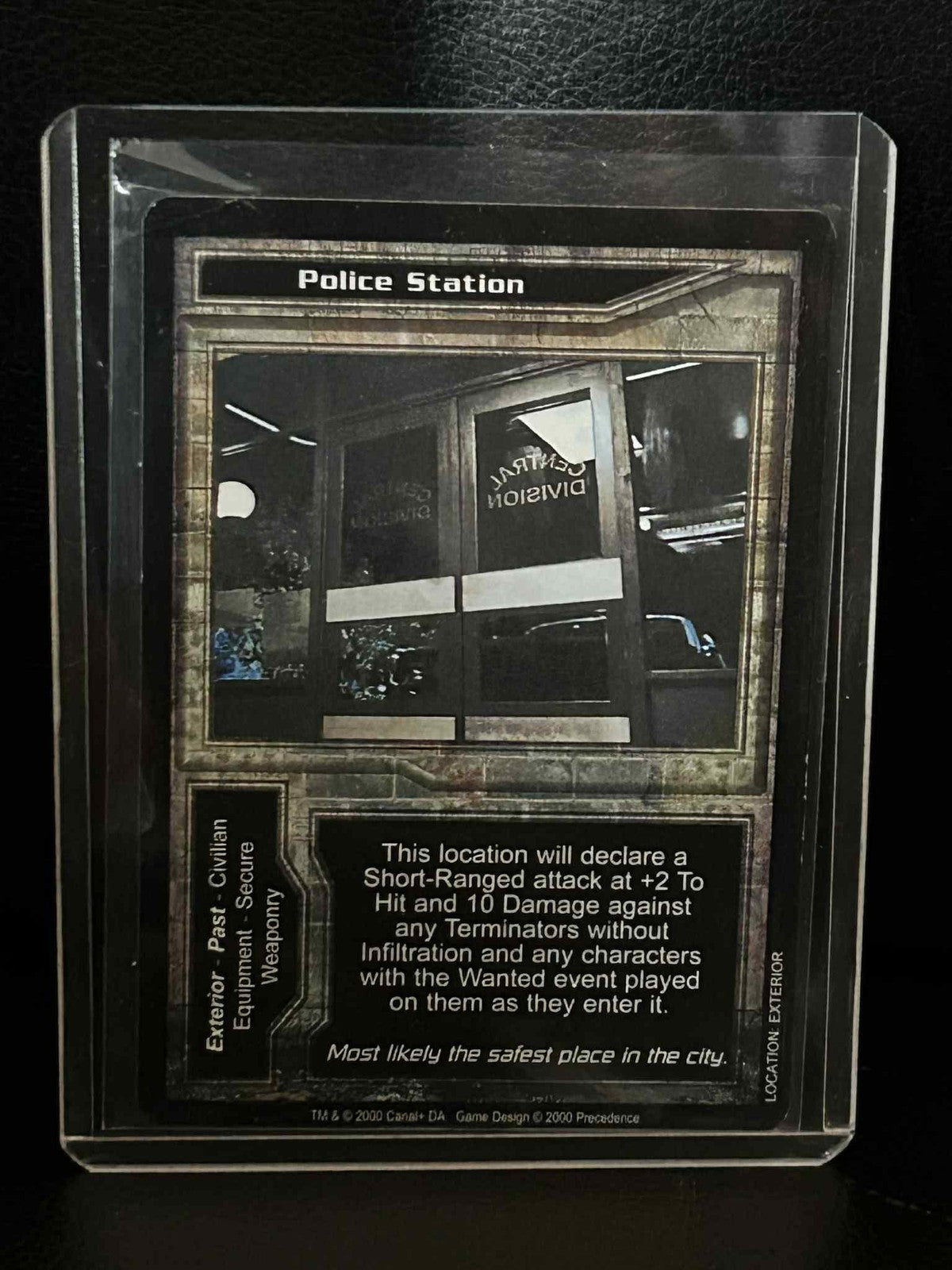 Police Station Base Set Terminator Light Play