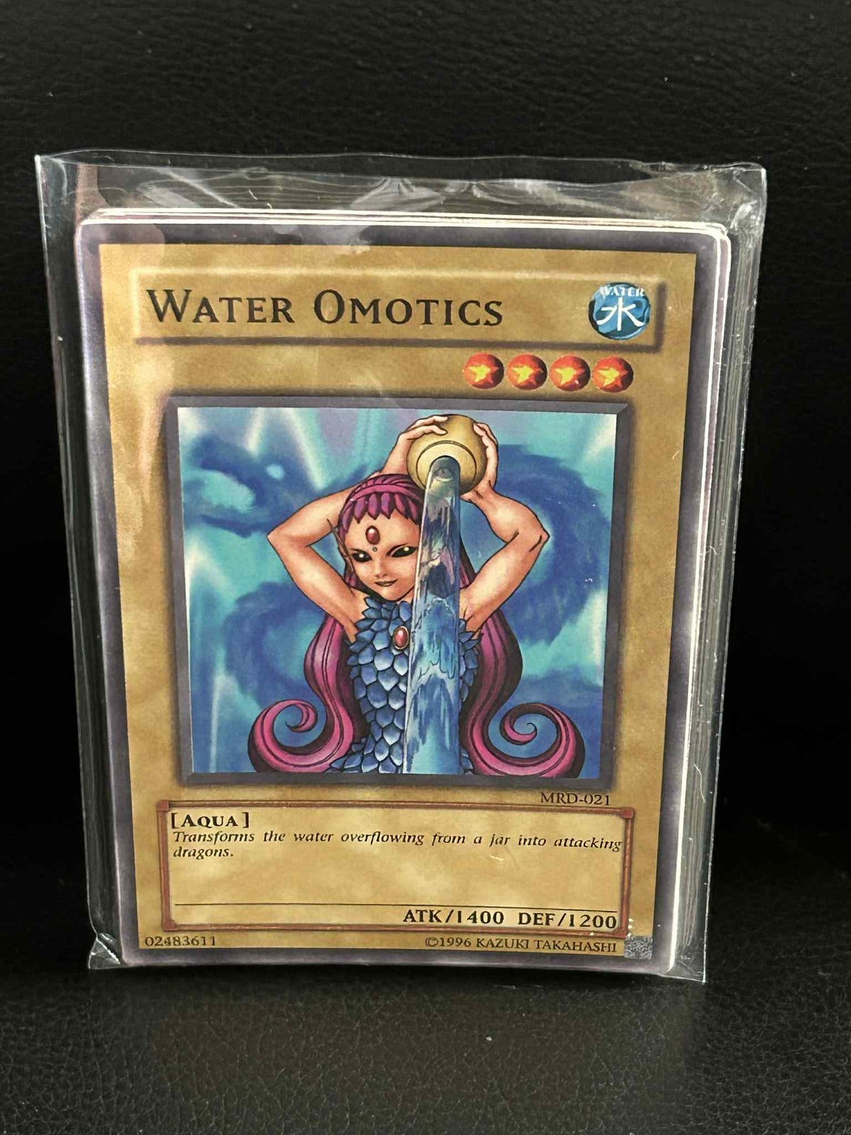 Water Omotics - MRD-021 - Common - Unlimited Edition Metal Raiders Yu-Gi-Oh!
