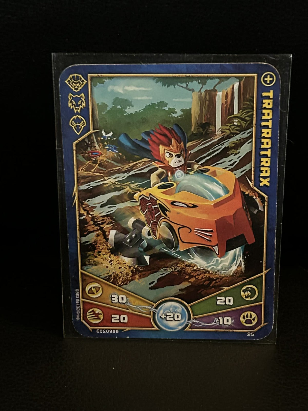 Tratratrax - #25 Legends of Chima Lego Chima Moderate Play