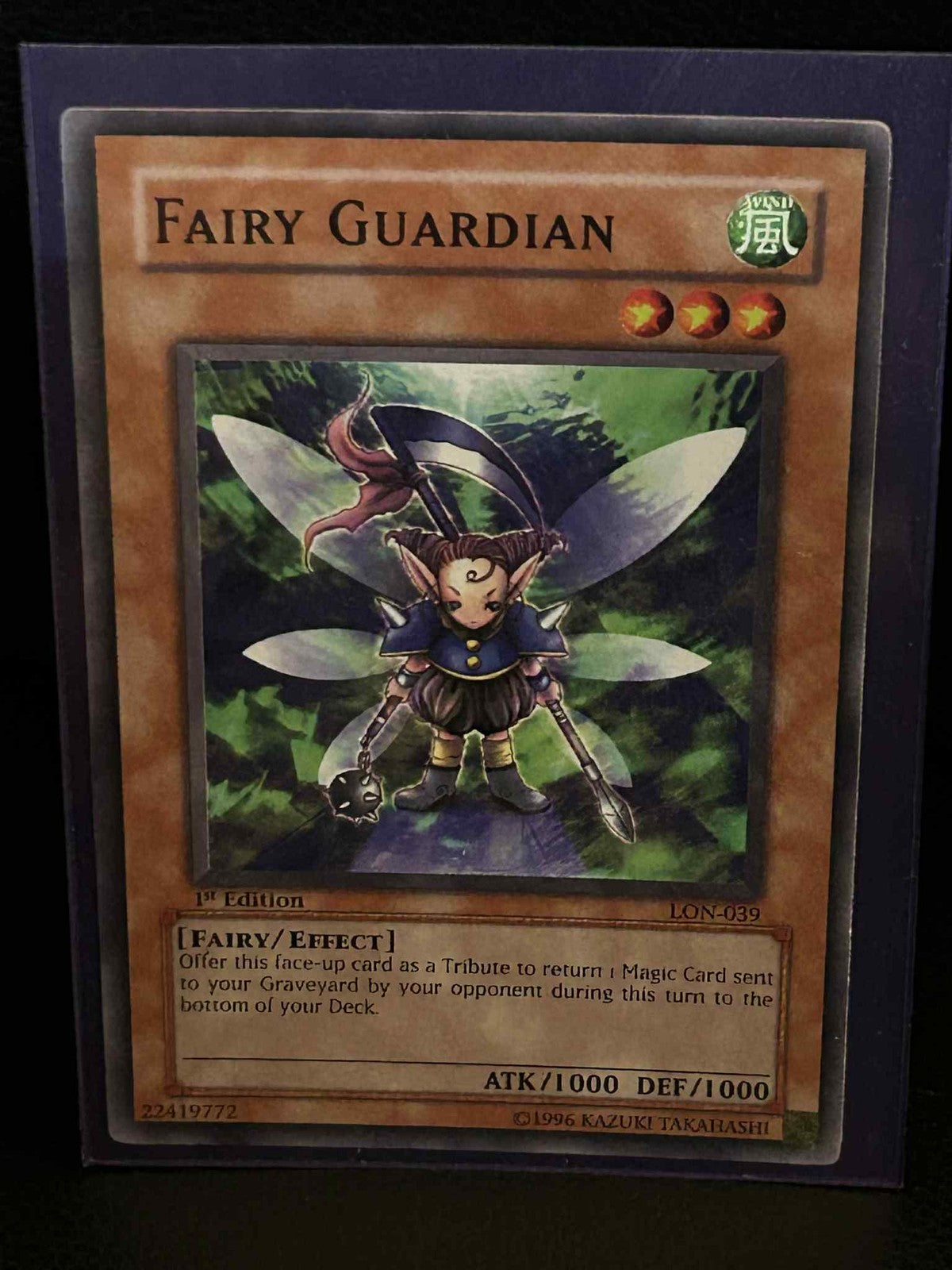 Fairy Guardian - LON-039 - Common - 1st Edition Labyrinth of Nightmare Yu-Gi-Oh!