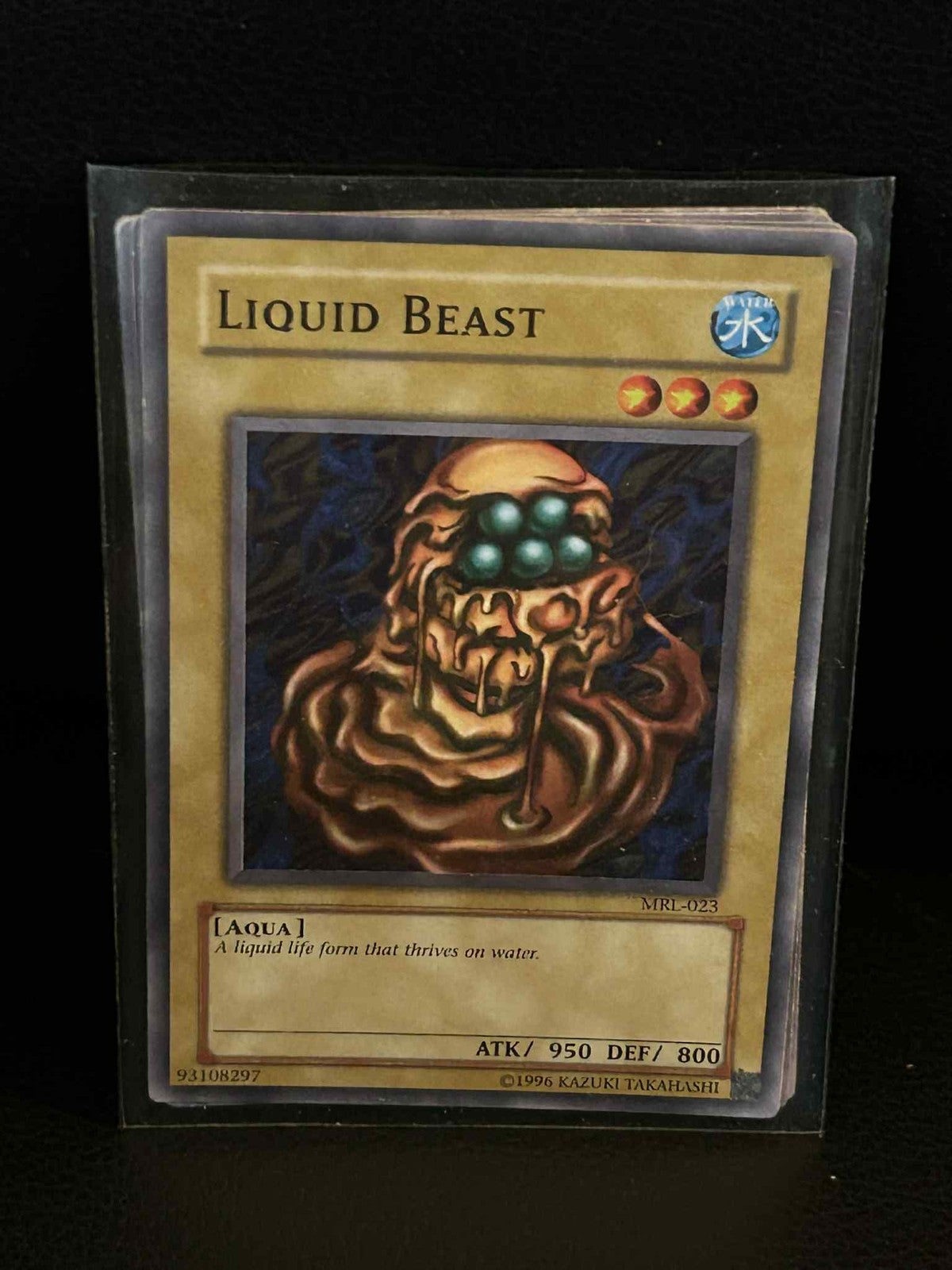 Liquid Beast - MRL-023 - Common - Unlimited Edition Magic Ruler Yu-Gi-Oh! Modera
