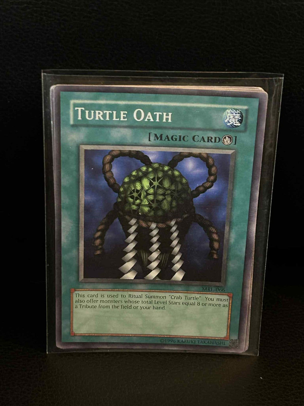 Turtle Oath - MRL-066 - Common - Unlimited Edition Magic Ruler Yu-Gi-Oh! Moderat