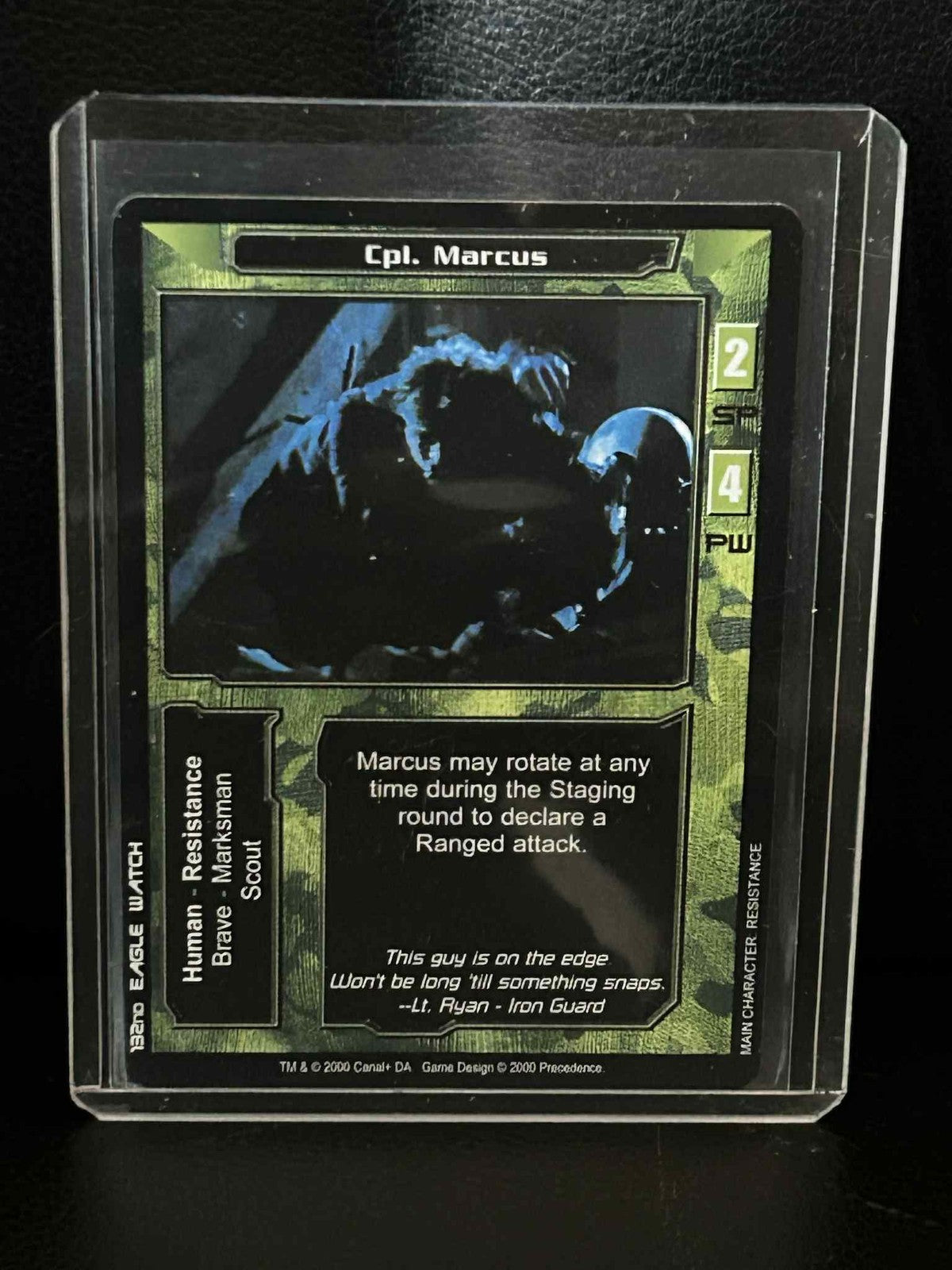 Cpl. Marcus Base Set Terminator Light Play