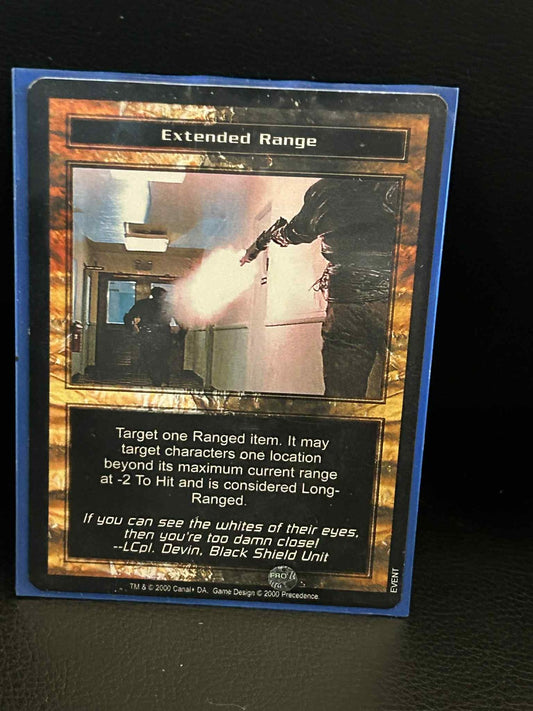 Extended Range Base Set Terminator Light Play