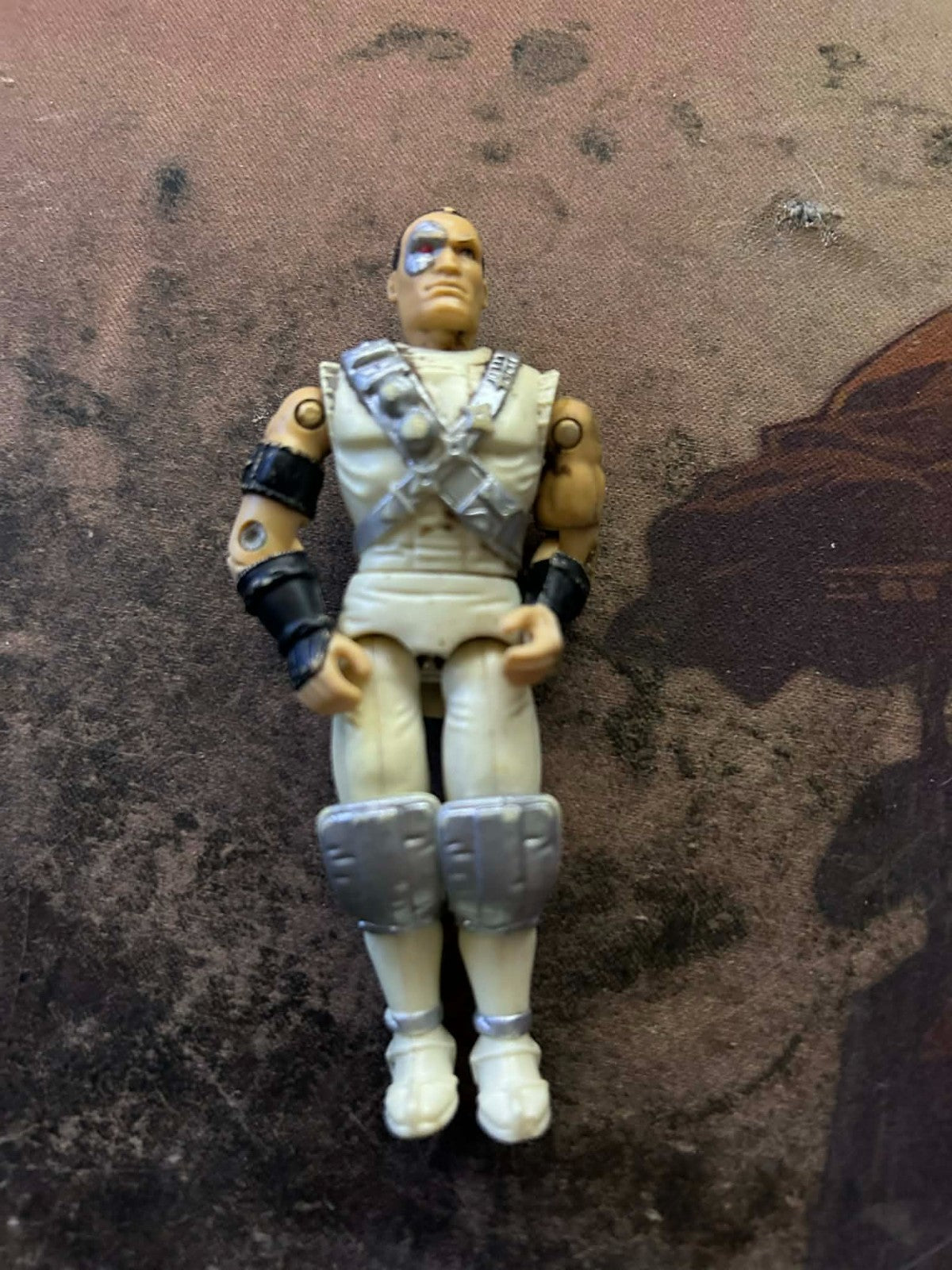 G.I. Joe Mortal Kombat Kano 3.75" Actionfigur Mailaway Loose 1994 Hasbro