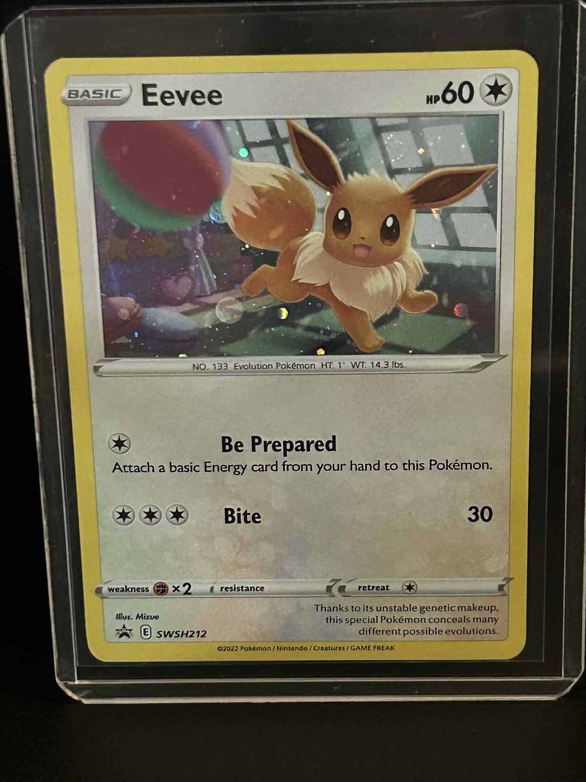 Eevee - SWSH212 - SWSH Black Star Promos SWSH Black Star Promos Pokemon Lightly