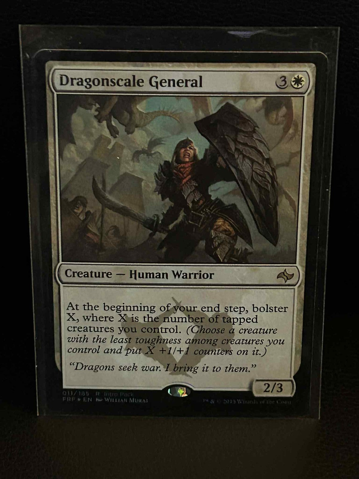 Dragonscale General - Foil Intro Pack Promo Unique & Misc Promos Magic: the Gath
