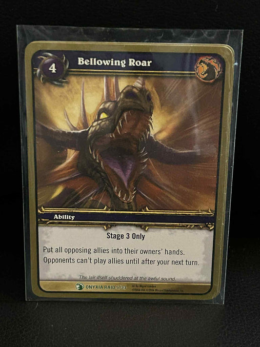 Bellowing Roar Onyxia's Lair World of Warcraft Lightly Played