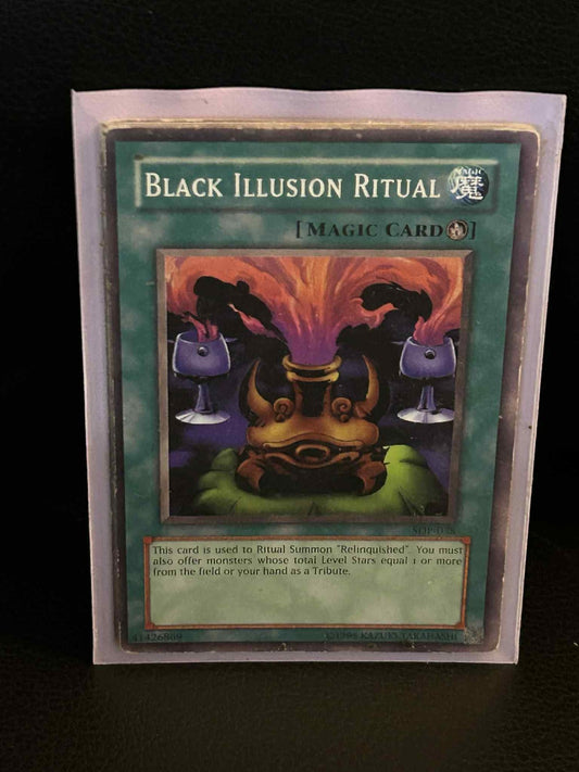 Black Illusion Ritual - SDP-038 - Common - Unlimited Edition Starter Deck: Pegas