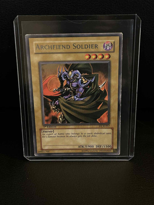 Archfiend Soldier - DCR-057 - Rare - 1st Edition Dark Crisis Yu-Gi-Oh! Moderatel