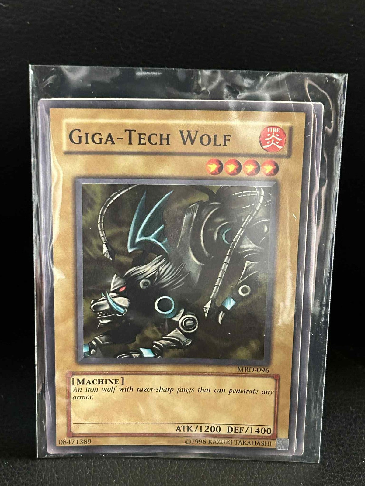 Giga-Tech Wolf - MRD-096 - Common - Unlimited Edition Metal Raiders Yu-Gi-Oh! Mo