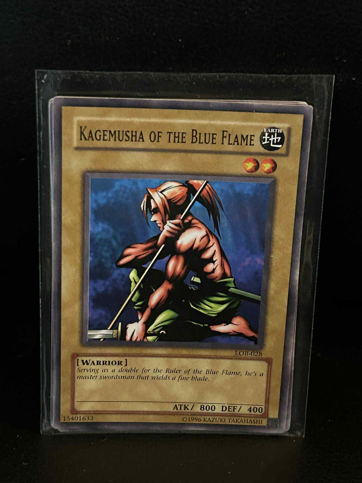 Kagemusha of the Blue Flame - LOB-028 - Common - Unlimited Edition Legend of Blu